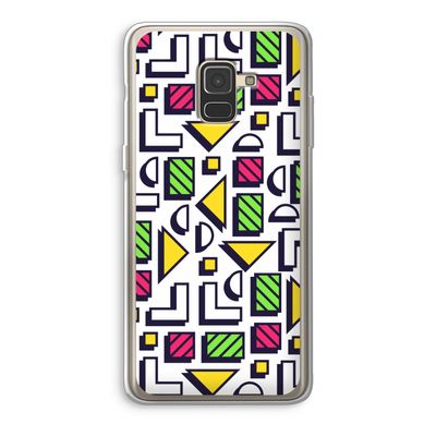 8-bit N°4: Samsung Galaxy A8 (2018) Transparant Hoesje