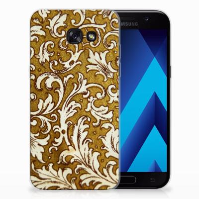 Siliconen Hoesje Samsung Galaxy A5 2017 Barok Goud