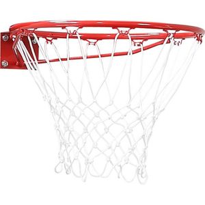 Pure2improve P2I260030 basketbalring 45 cm Rood, Wit Staal Binnen/buiten