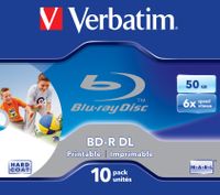 Verbatim 43736 Lees/schrijf blu-ray disc BD-R 50 GB 10 stuk(s)