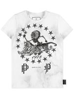 Philipp Plein Junior t-shirt à encolure ras du cou - Blanc - thumbnail