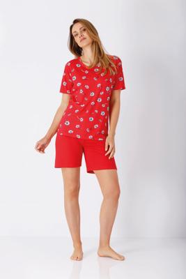 Rode dames shortama Hajo Madelief