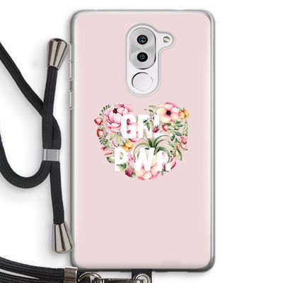 GRL PWR Flower: Honor 6X Transparant Hoesje met koord