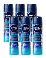 Nivea Men Fresh Active Deodorant Spray Voordeelverpakking
