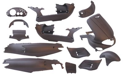 Edge plaatset runner tot bj.08-2005 15 delig mat grijs