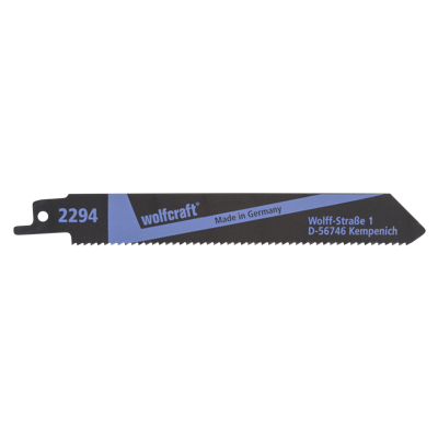 Wolfcraft Sabelzaagbladen | CV | L150mm | 2 stuks - 2294000