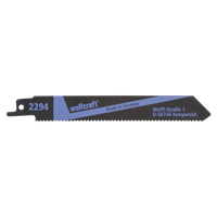 Wolfcraft Sabelzaagbladen | CV | L150mm | 2 stuks - 2294000