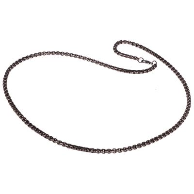 Koordketting Venetian Box Grijs 4mm