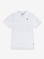 Polo LEVI'S jongen korte mouwen wit
