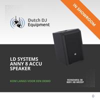 LD Systems ANNY 8 accu speaker stage black