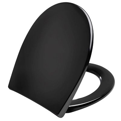 Pressalit Scandinavia Plus closetzitting met softclose en lift off zwart 758001-d05999