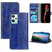 OnePlus Nord CE 2 Lite 5G Wallet Case met Magnetische Sluiting - Blauw - thumbnail