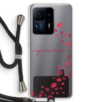 Kusjes: Xiaomi Mi Mix 4 Transparant Hoesje met koord