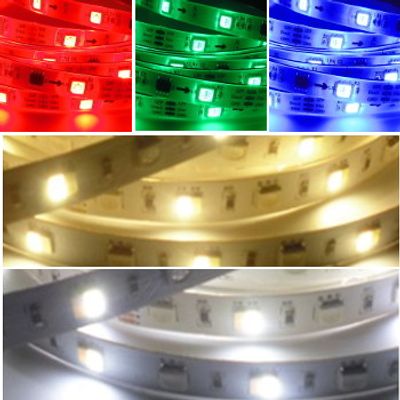 LED Strip 12 Volt - RGB+WW+KW - 5 meter - Dimbaar - IP65