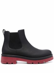 Scarosso bottines Justin en cuir - Noir