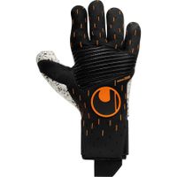 Uhlsport Keepershandschoenen Speed Contact Supergrip+ Reflex - Zwart/Wit/Oranje - thumbnail