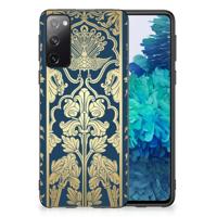 Samsung Galaxy S20 Skin Case Beige Flowers