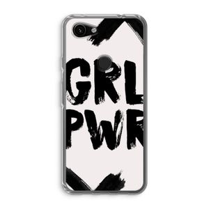 Girl Power #2: Google Pixel 3a Transparant Hoesje