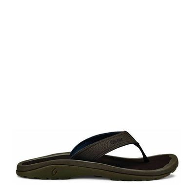 Olukai Chana M teenslippers donkerbruin
