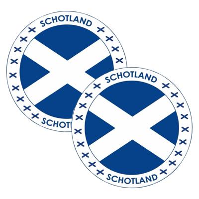 Bierviltjes Schotland - 50x stuks - landenthema - versiering - onderzetter