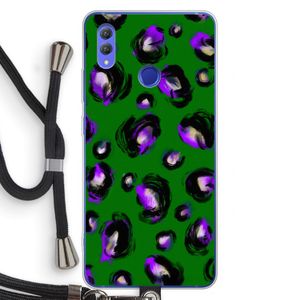 Green Cheetah: Honor Note 10 Transparant Hoesje met koord
