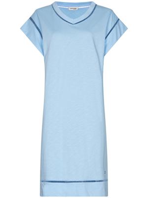 Blauw katoenen nachthemd Pastunette