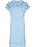 Blauw katoenen nachthemd Pastunette