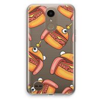 Hamburger: LG K10 (2017) Transparant Hoesje