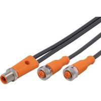 ifm Electronic EVC433 Verbindingskabel Aantal polen (sensoren): 5, 5 Stekker, recht, Bus, recht 5 m 1 stuk(s)