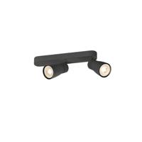 SLV SpotPuri 2.0 Dome zwart dubbel - 1008316