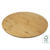 Lazy susan bamboe Ø50cm FSC 100% - thumbnail
