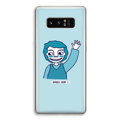 Zwaai: Samsung Galaxy Note 8 Transparant Hoesje