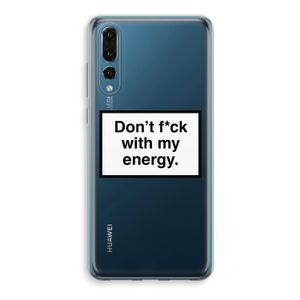 My energy: Huawei P20 Pro Transparant Hoesje