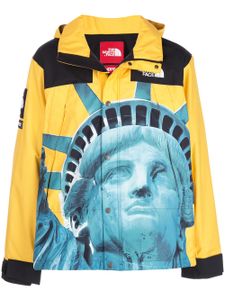 Supreme veste zippée imprimée Supreme x The North Face - Jaune