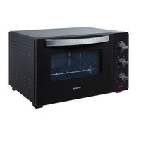 Inventum OV307B oven 30 l 1600 W Zwart, Zilver - thumbnail