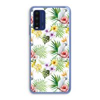 Gele kuif: Xiaomi Redmi 9T Transparant Hoesje