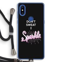 Sparkle quote: Xiaomi Mi Mix 3 Transparant Hoesje met koord