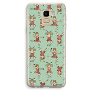 Gymboys: Samsung Galaxy J6 (2018) Transparant Hoesje