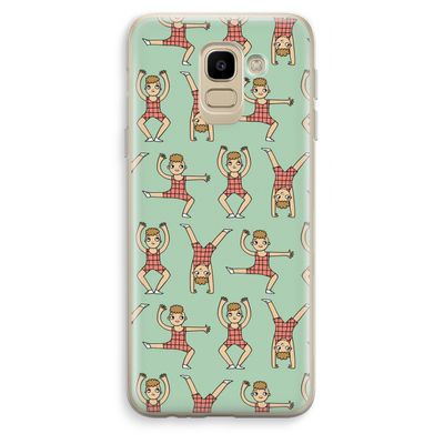 Gymboys: Samsung Galaxy J6 (2018) Transparant Hoesje