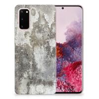 Samsung Galaxy S20 | TPU | Siliconen hoesje | Beton Print Samsung Galaxy S20 | TPU | Siliconen hoesje | Beton Print