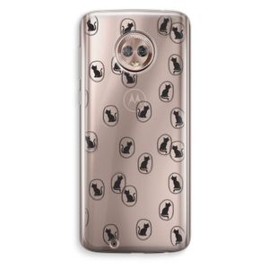 Miauw: Motorola Moto G6 Transparant Hoesje