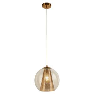 Searchlight Gouden hanglamp Conio met glas 8271SB