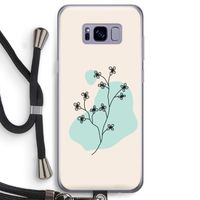 Love your petals: Samsung Galaxy S8 Transparant Hoesje met koord Love your petals: Samsung Galaxy S8 Transparant Hoesje met koord