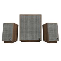 Klipsch PROMEDIA 2.1 BT WALNUT luidspreker 2-weg Walnoot Bedraad en draadloos - thumbnail