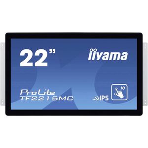 Iiyama ProLite TF2215MC Touchscreen monitor Energielabel: F (A - G) 54.6 cm (21.5 inch) 1920 x 1080 Pixel 16:9 14 ms VGA, HDMI, DisplayPort, Hoofdtelefoon (3.5