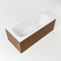 Vrijstaand bad Mondiaz Freeze | 180x85 cm | Solid surface | Ovaal | Rust - Talc Vrijstaand bad Mondiaz Freeze | 180x85 cm | Solid surface | Ovaal | Rust - Talc