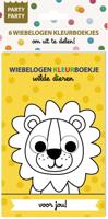 Party Party 6 Wiebelogen Kleurboekjes - Wilde dieren (Paperback)