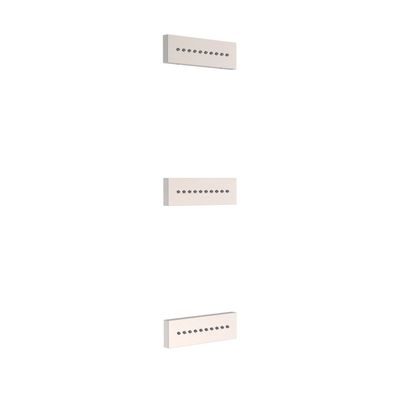Bodyjet Tres Inbouw Hydromassage 13.9x4.9 cm Breed Staal Tres