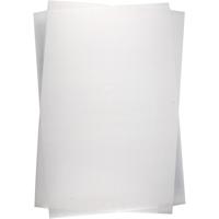 Creativ Company Vellen krimpfolie, vel 20x30 cm, dikte 0,3 mm, transparant glans, 100 vel/ 1 doos