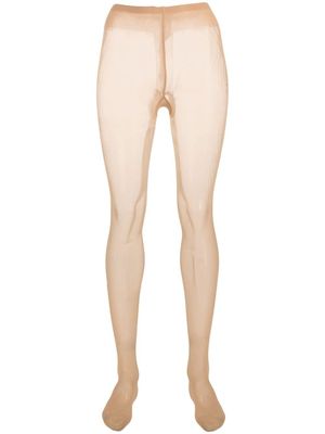 Falke collants à taille haute - Tons neutres